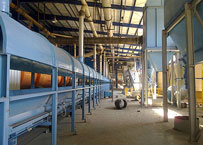 Sand Processing Hall of Perlite Asia Foundry Industries